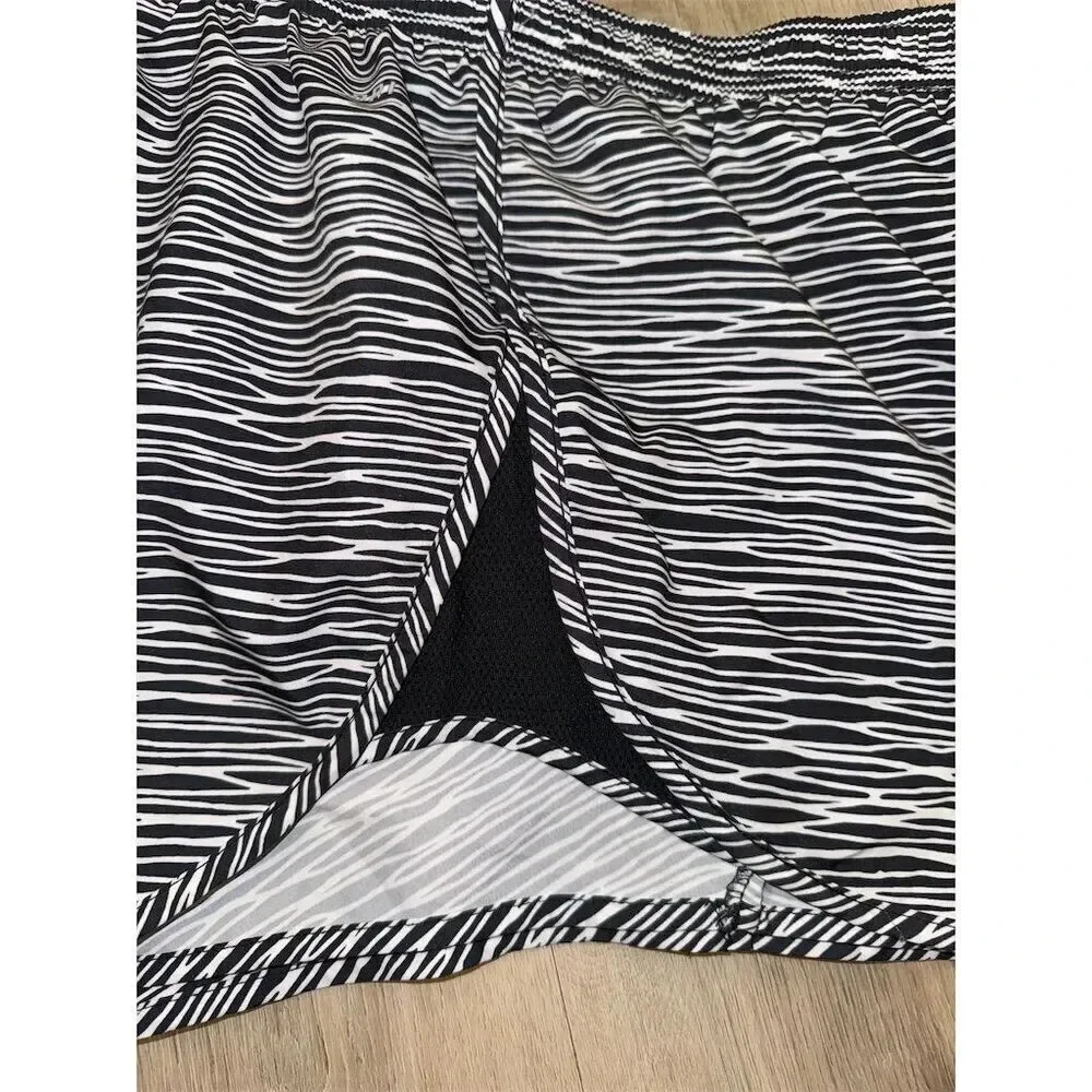 - Nike Zebra Dri-FIT Women's Running Shorts Black Size S Lightweight - Picture 9 of 10